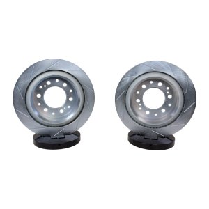 Toyota Tacoma TRD Pro Brake Rotors (2) - Rear - Baer Brakes - Claw Performance Slot/Zinc - `24-`25